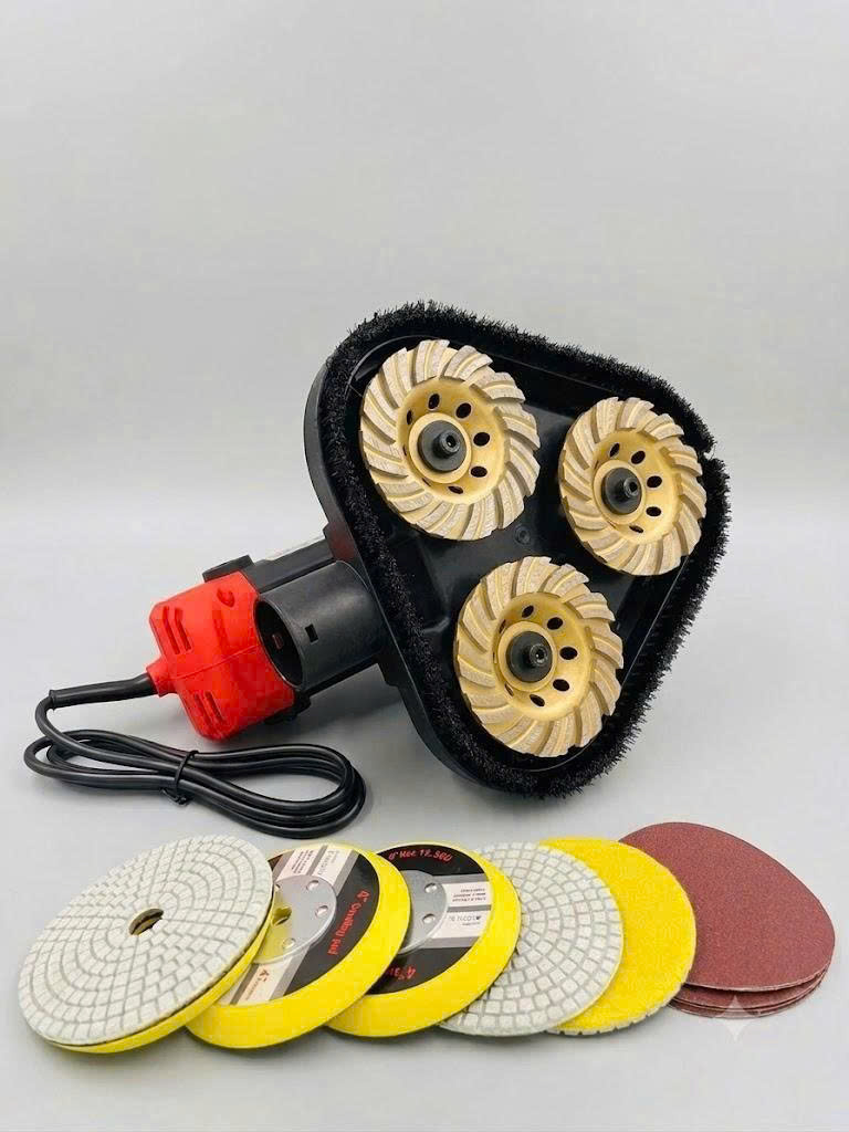 Máy Mài Cầm Tay 3 Đĩa Mài GS8230
